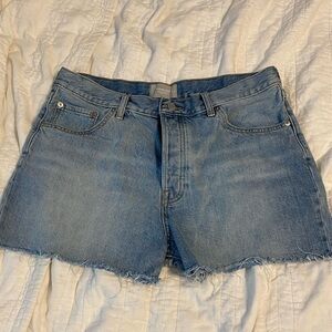 NWOT Everlane the relaxed 90’s short organic cotton